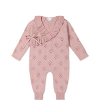 Lilah Onepiece - Ballet Pink Marle Childrens Onepiece from Jamie Kay Australia