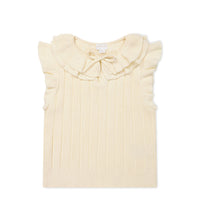 Lilah Top - Parchment Childrens Top from Jamie Kay Australia