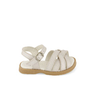 Meadow Sandal - Matt Gold Childrens Footwear from Jamie Kay Australia