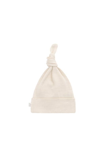 Merino Beanie - Natural Childrens Beanie from Jamie Kay Australia