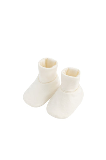Merino Booties - Cloud Childrens Footwear from Jamie Kay Australia