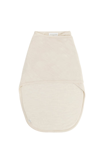 Cocooi Merino Babywrap - Natural Childrens Sleeping Bag from Jamie Kay Australia