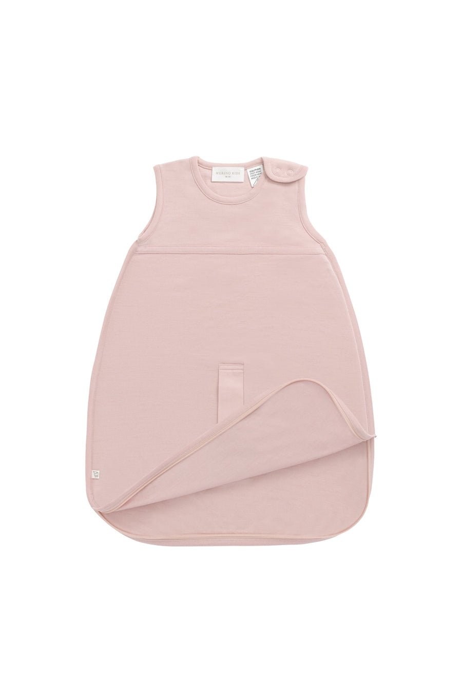 Cocooi Merino Sleeping Bag - Cloud Pink Childrens Sleeping Bag from Jamie Kay Australia