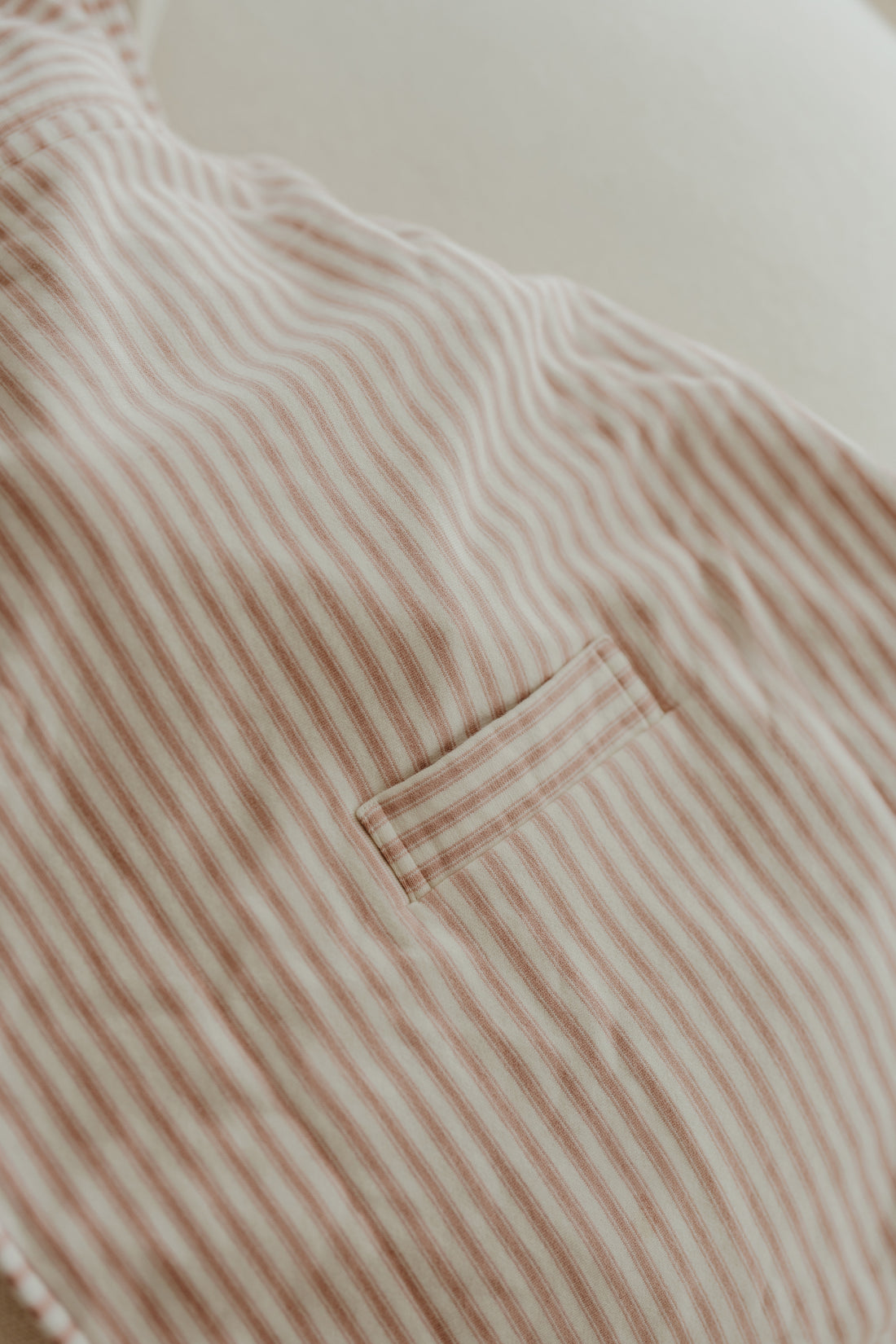 Merino Kids Go Go Bag - Duvet - Variegated Stripe Mauve Childrens Sleeping Bag from Jamie Kay Australia