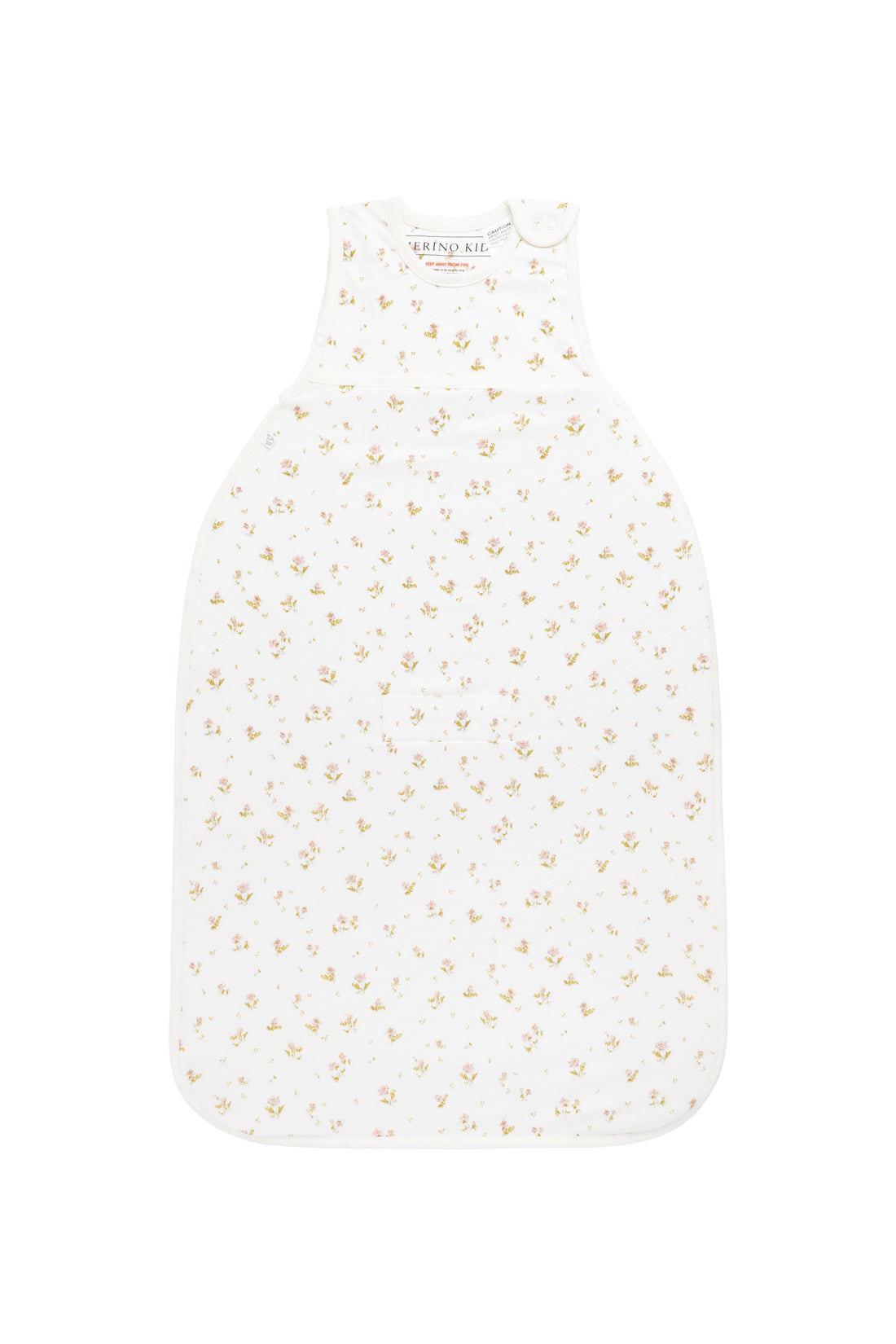 Merino Kids Go Go Bag All Seasons - Emilia Egret Childrens Sleeping Bag from Jamie Kay Australia