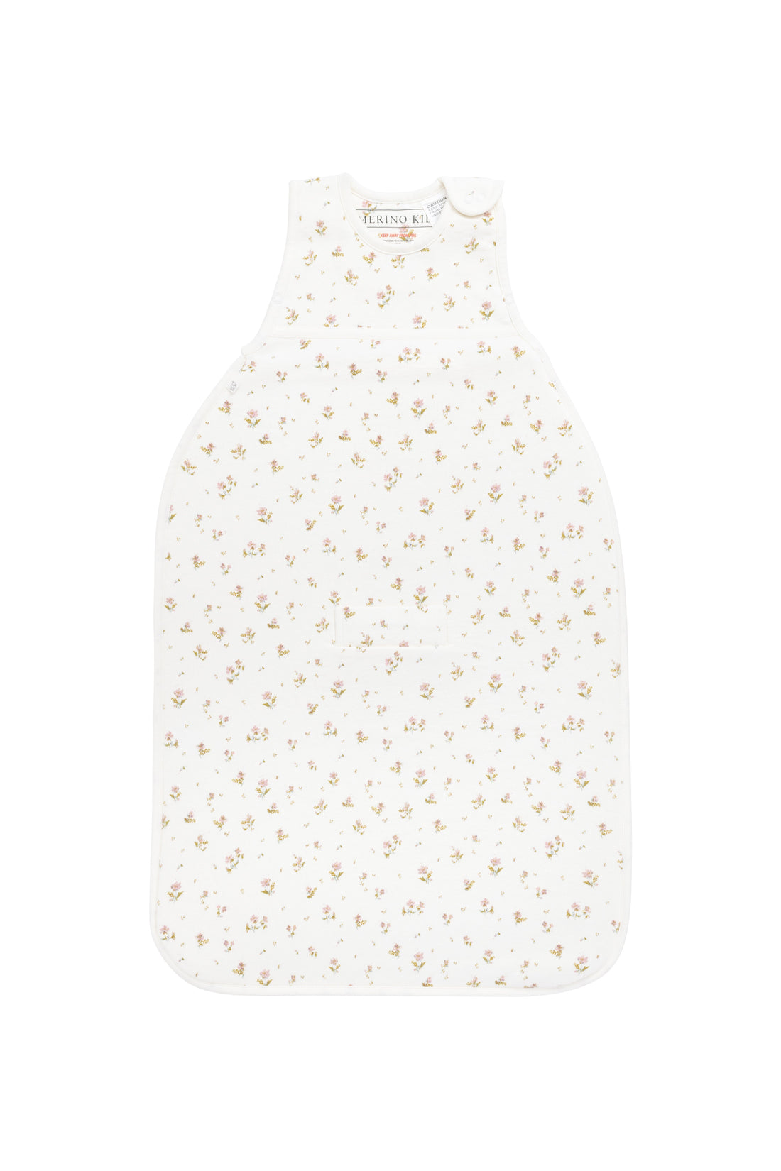 Merino Kids Go Go Bag Duvet - Emilia Egret Childrens Sleeping Bag from Jamie Kay Australia