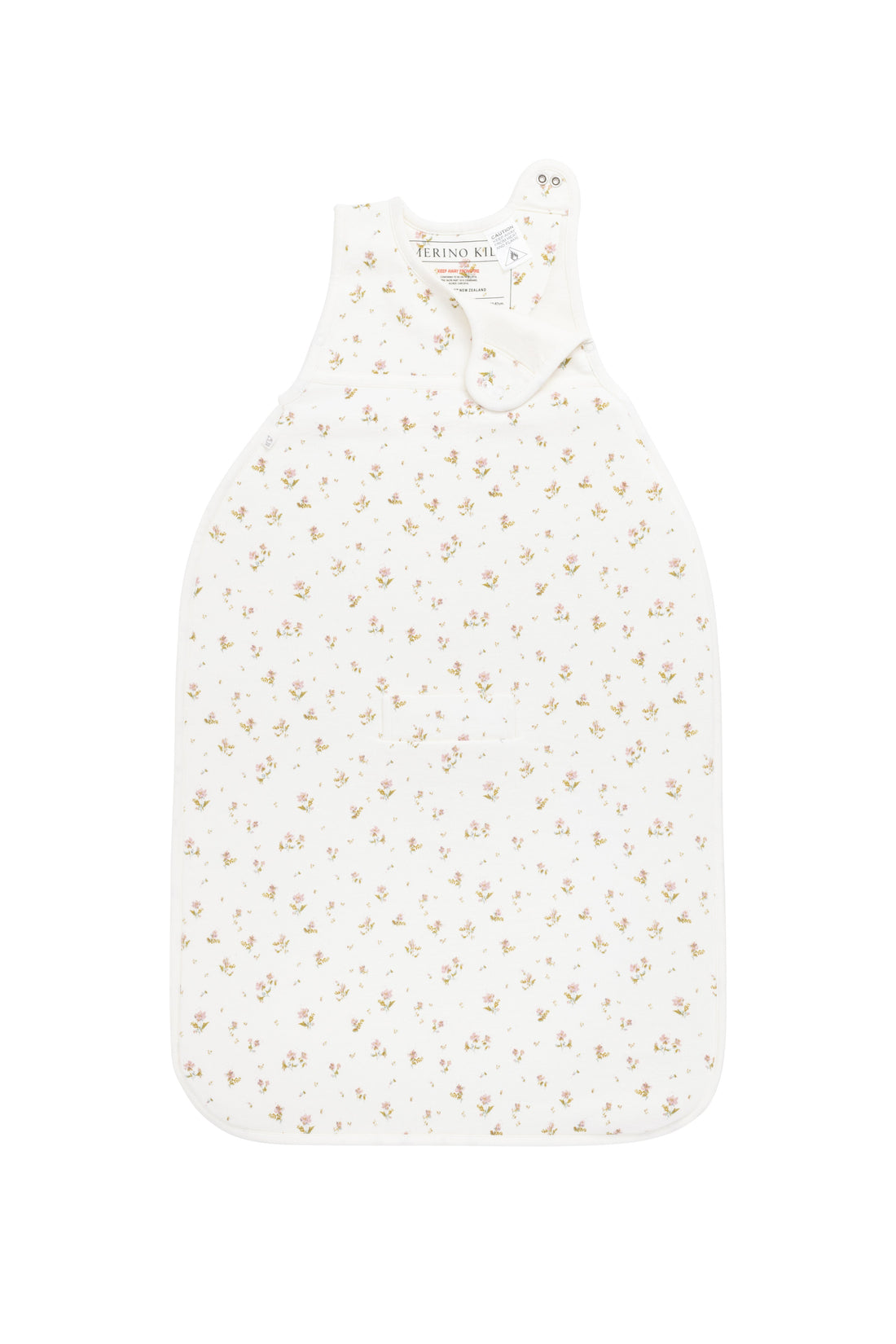 Merino Kids Go Go Bag Duvet - Emilia Egret Childrens Sleeping Bag from Jamie Kay Australia