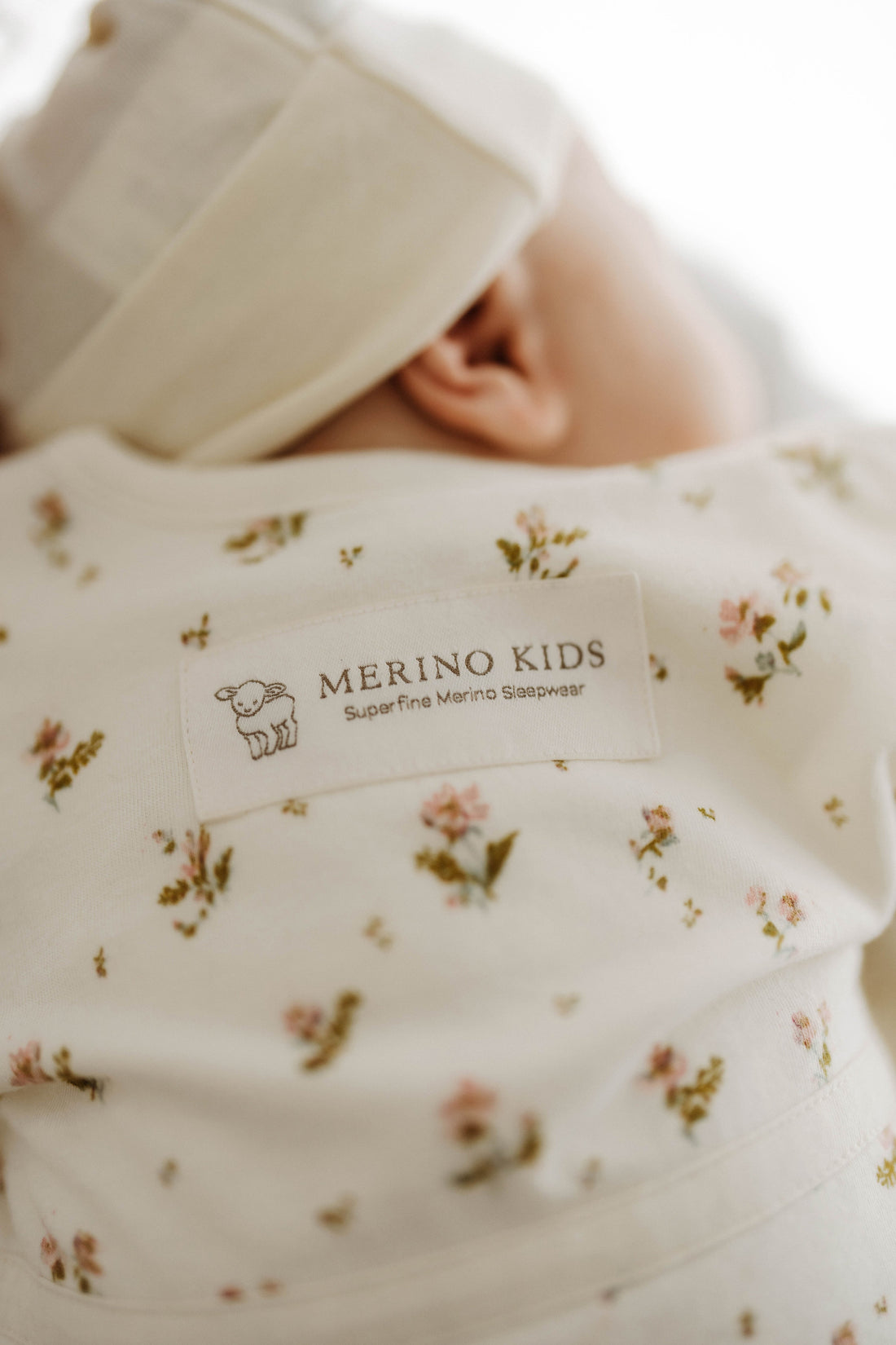 Merino Kids Go Go Bag All Seasons - Emilia Egret Childrens Sleeping Bag from Jamie Kay Australia