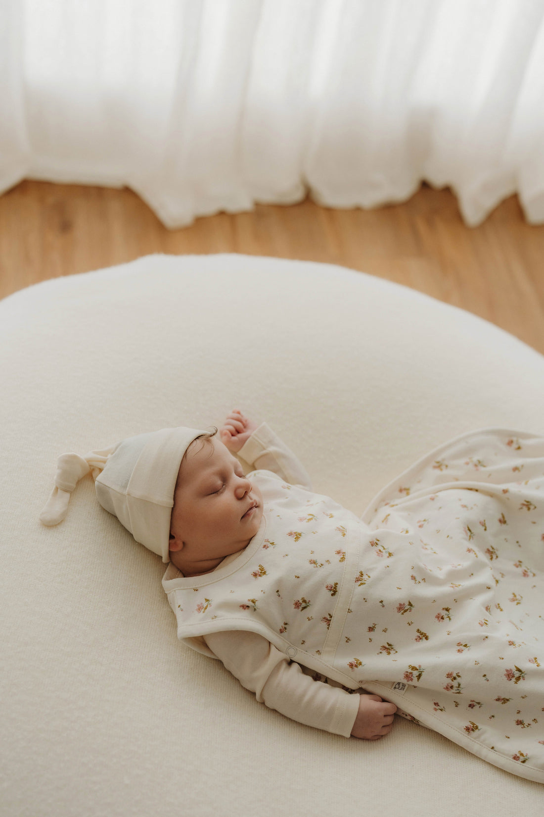 Merino Kids Go Go Bag All Seasons - Emilia Egret Childrens Sleeping Bag from Jamie Kay Australia