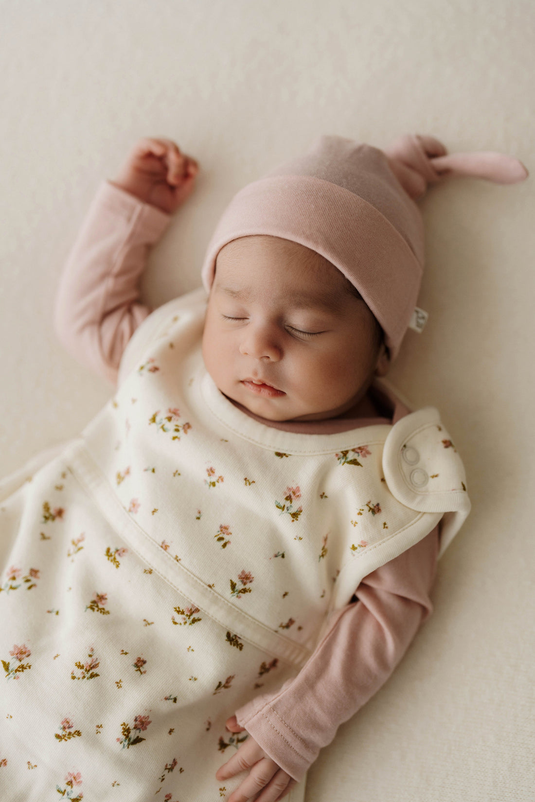Merino Kids Go Go Bag Duvet - Emilia Egret Childrens Sleeping Bag from Jamie Kay Australia