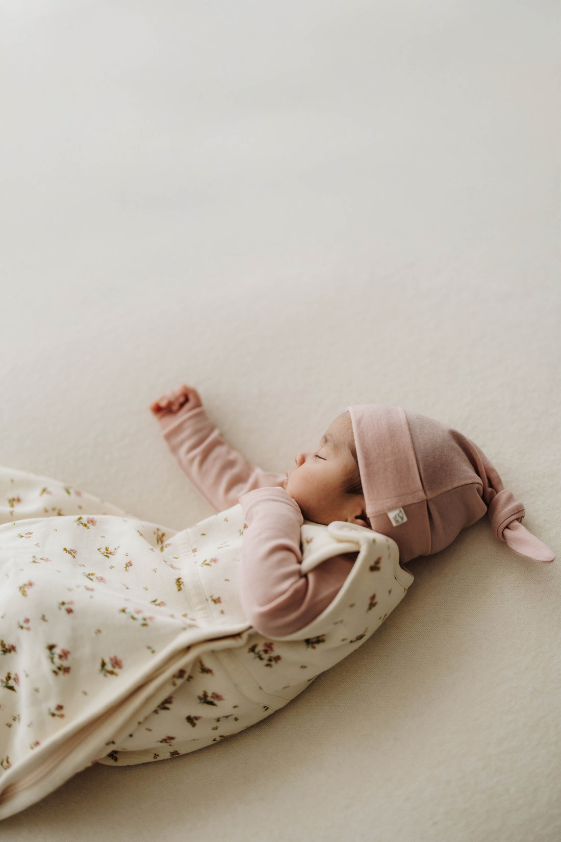 Merino Kids Go Go Bag Duvet - Emilia Egret Childrens Sleeping Bag from Jamie Kay Australia