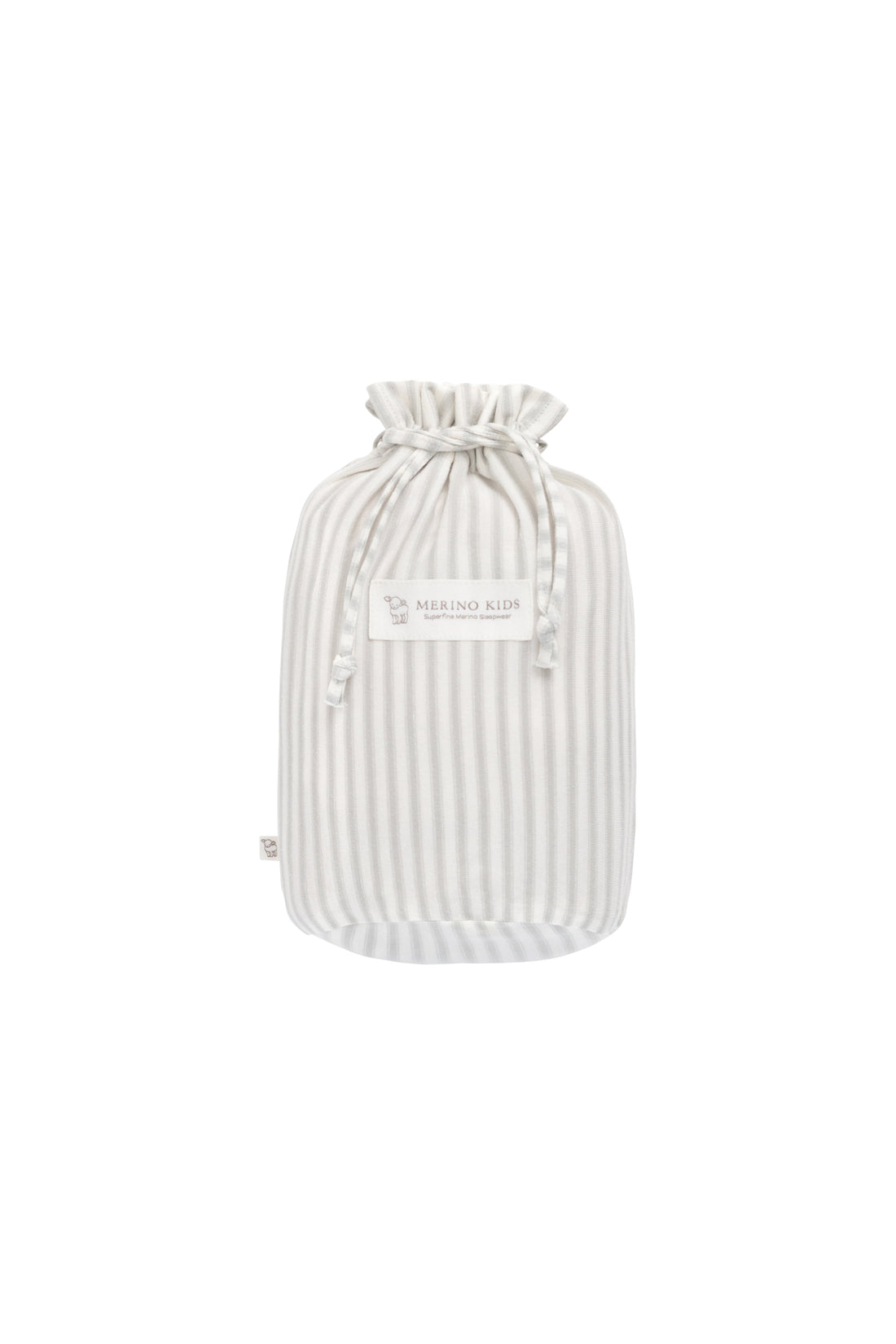 Merino Kids Go Go Bag - Duvet - Variegated Stripe Mist Childrens Sleep Gown from Jamie Kay Australia
