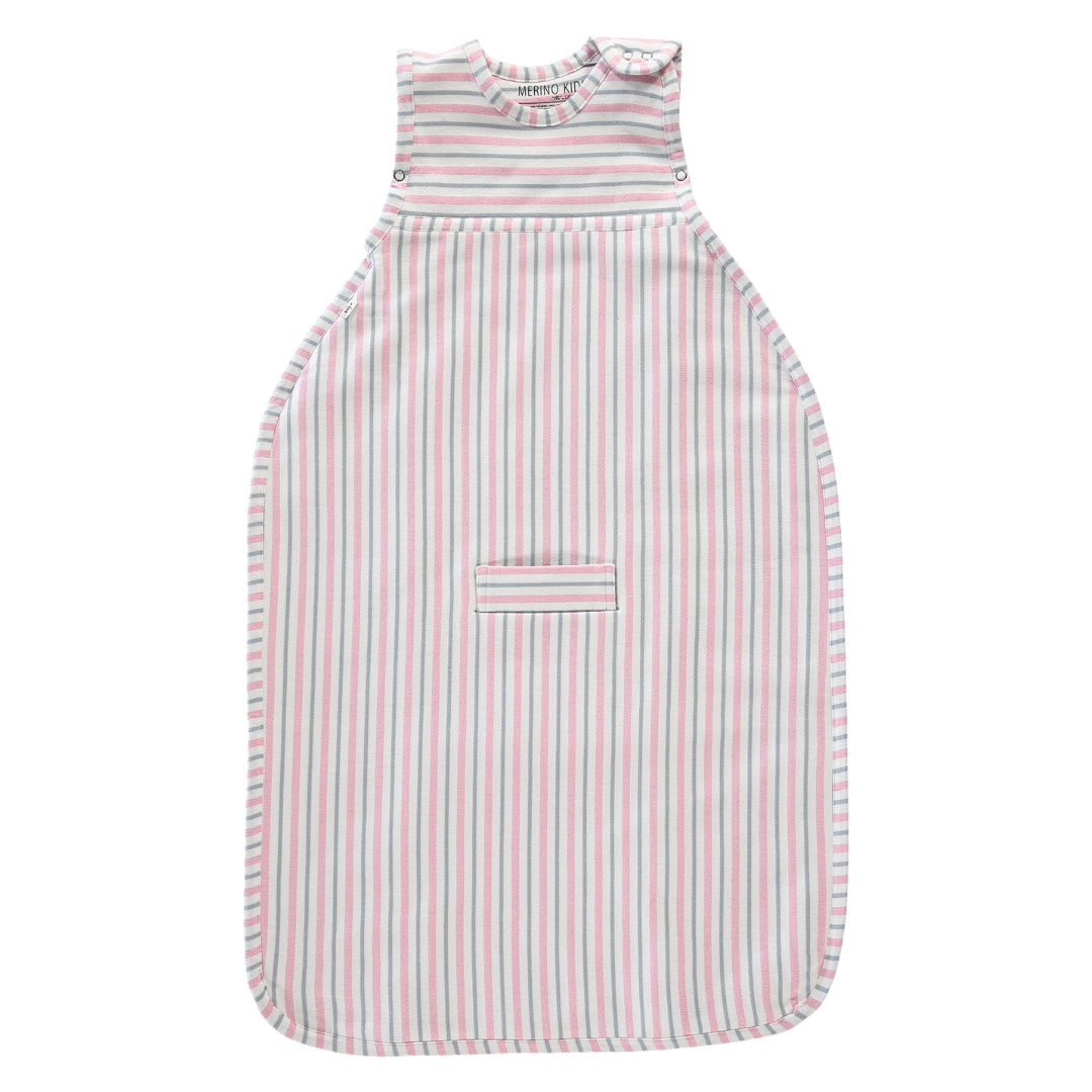 Merino Kids Go Go Bag - Duvet - Misty Rose Childrens Sleeping Bag from Jamie Kay Australia