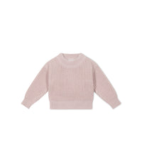 Morgan Jumper - Old Rose Childrens Jumper from Jamie Kay Australia