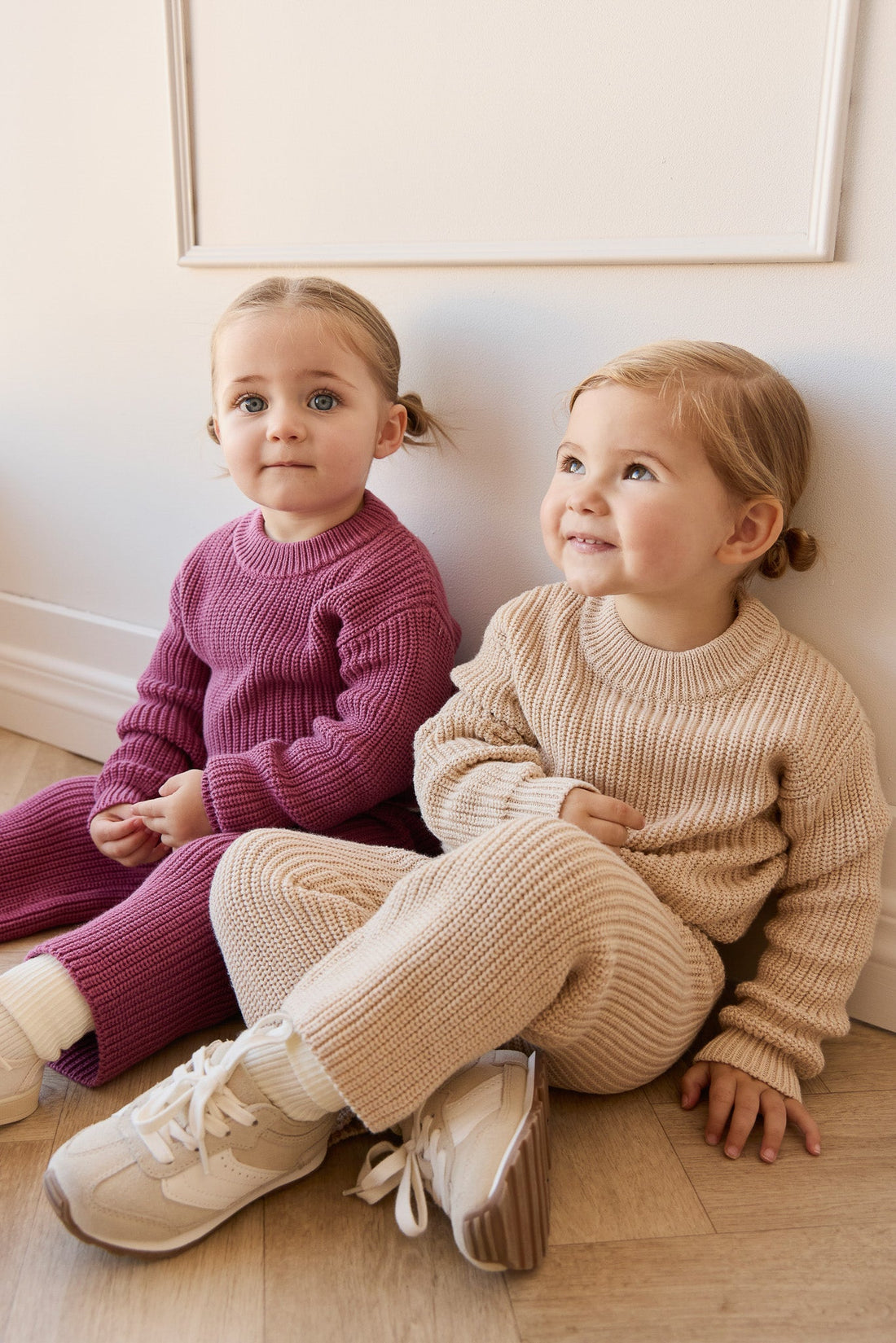 Morgan Jumper - Oatmeal Marle Childrens Jumper from Jamie Kay Australia