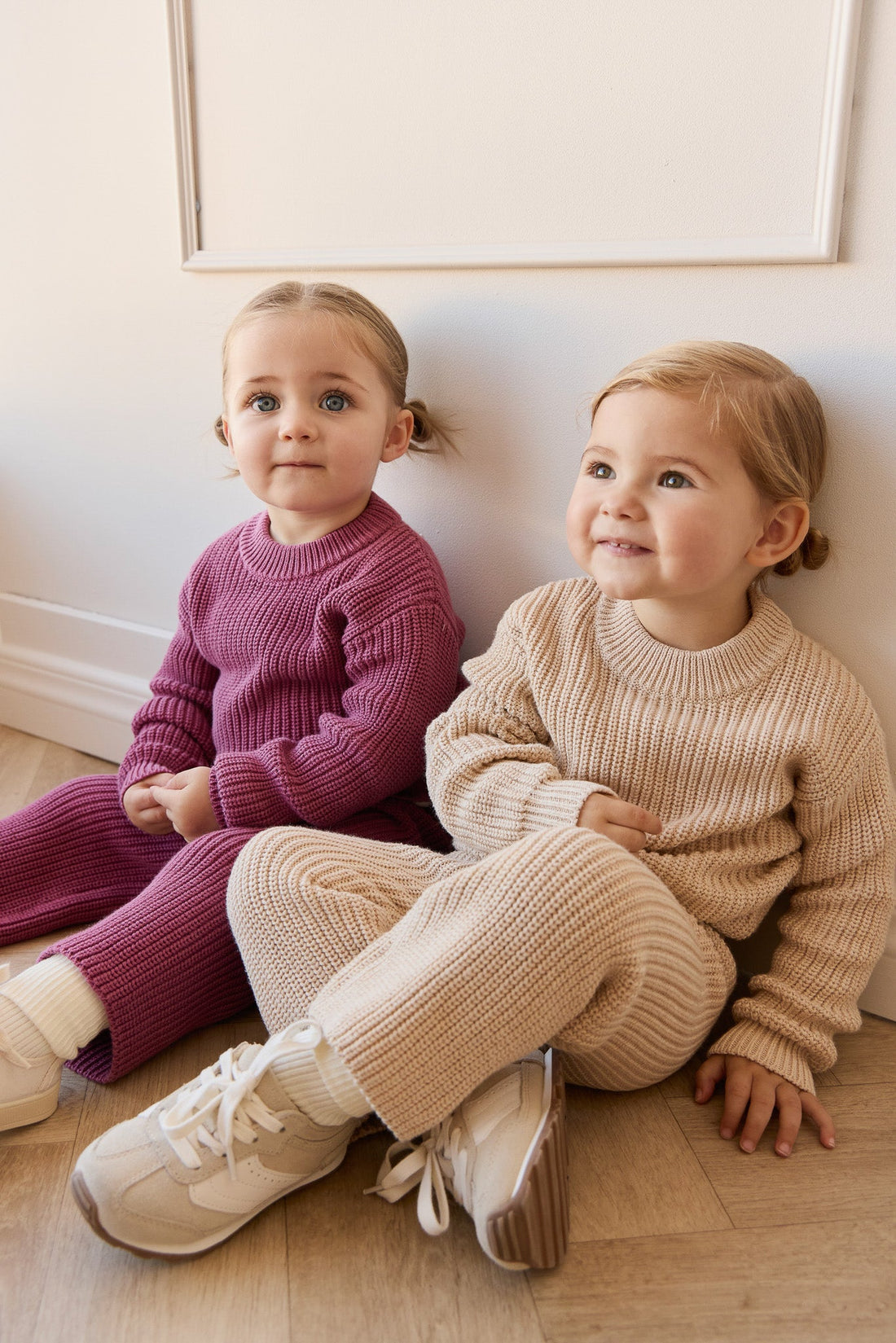 Morgan Pant - Oatmeal Marle Childrens Pant from Jamie Kay Australia