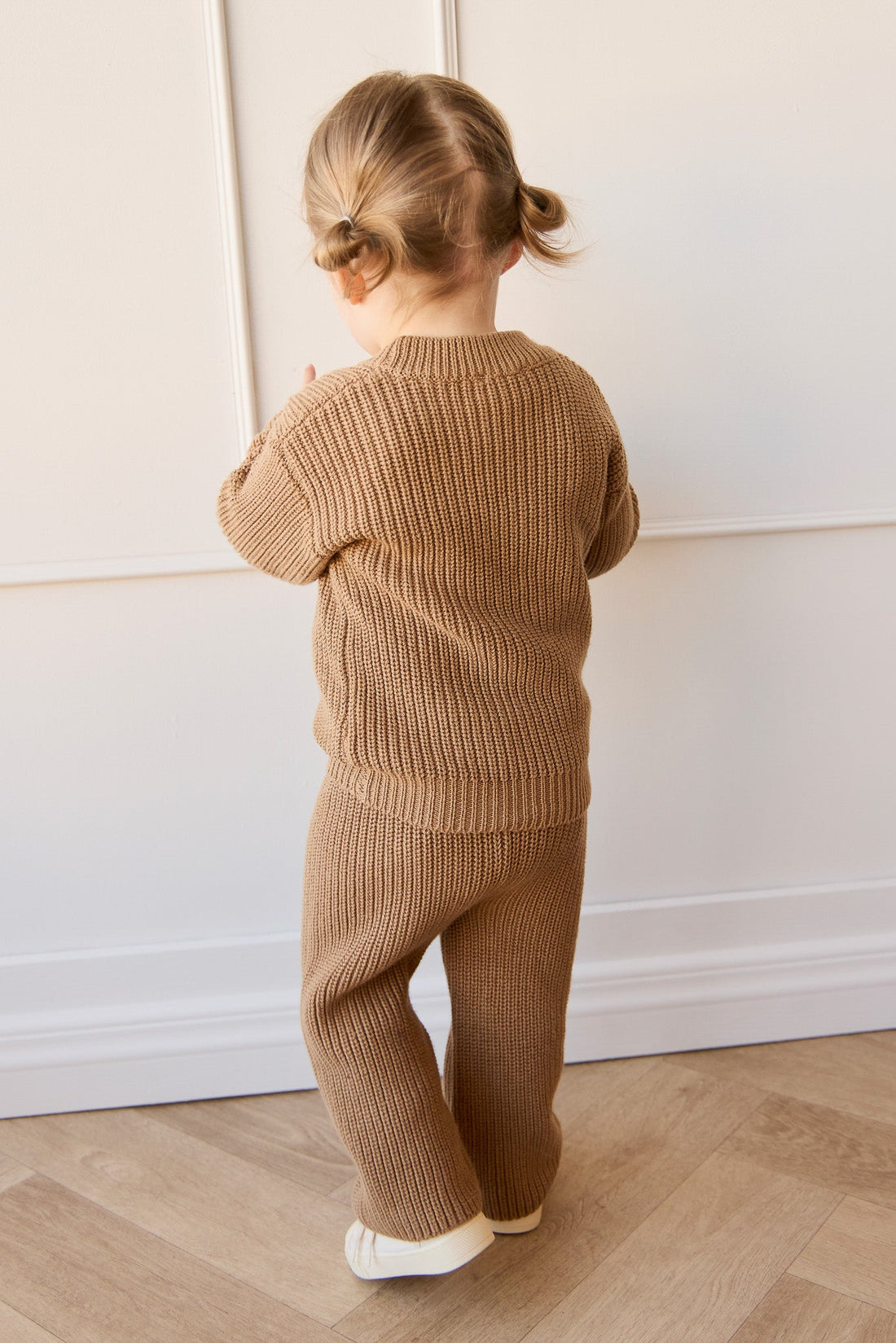 Morgan Pant - Caramel Cream Childrens Pant from Jamie Kay Australia