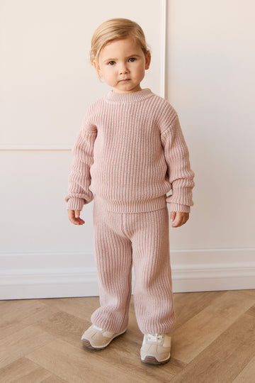 Morgan Jumper - Soft Misty Marle Childrens Jumper from Jamie Kay Australia