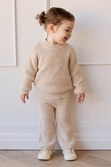 Morgan Jumper - Rosewater Marle Childrens Jumper from Jamie Kay Australia