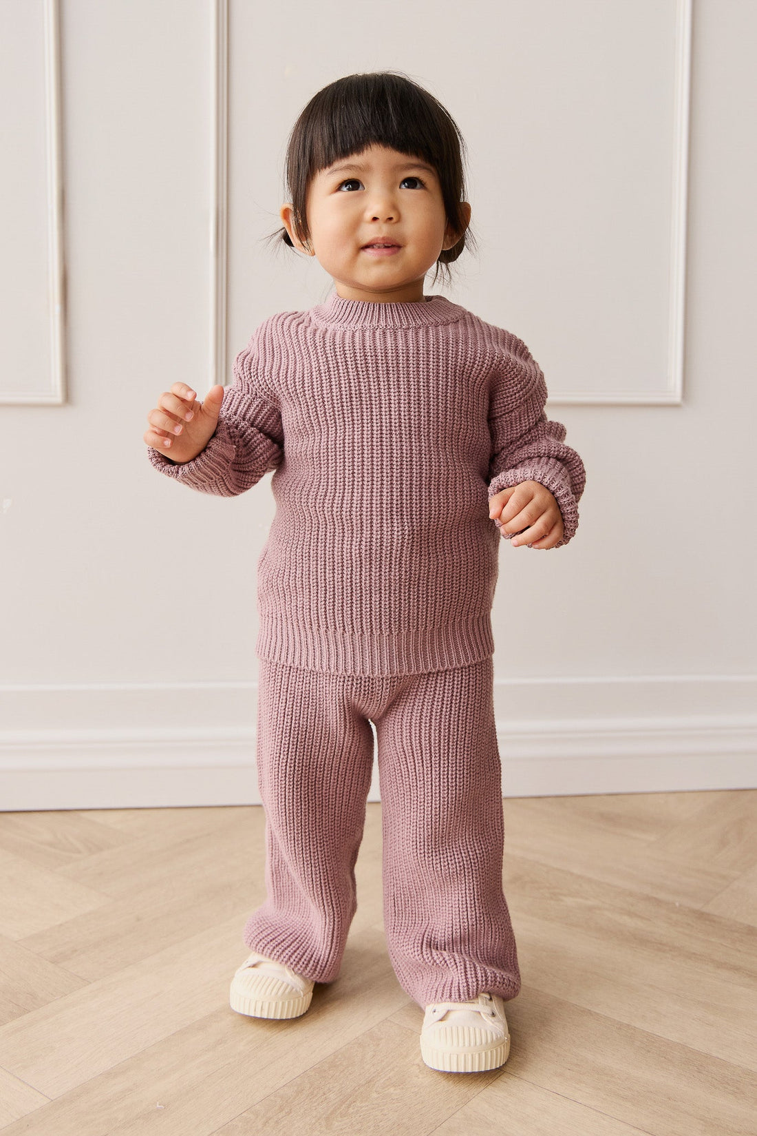 Morgan Pant - Vintage Lilac Childrens Pant from Jamie Kay Australia