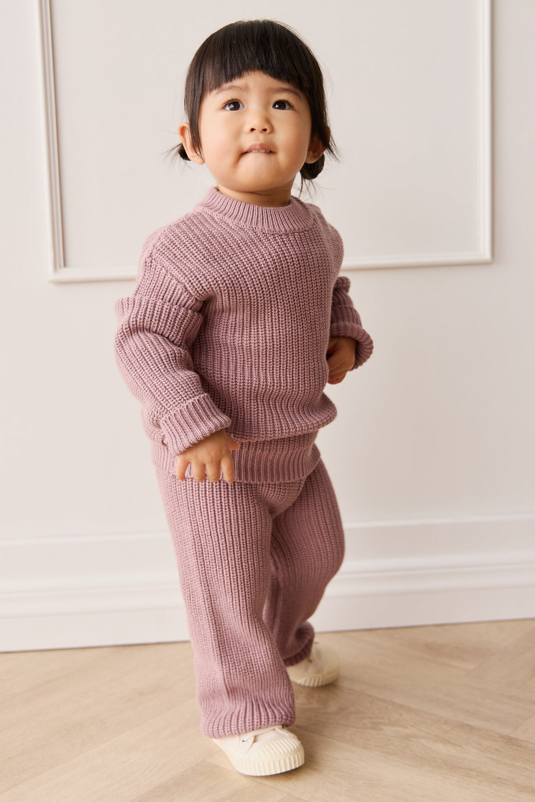 Morgan Jumper - Vintage Lilac Childrens Jumper from Jamie Kay Australia