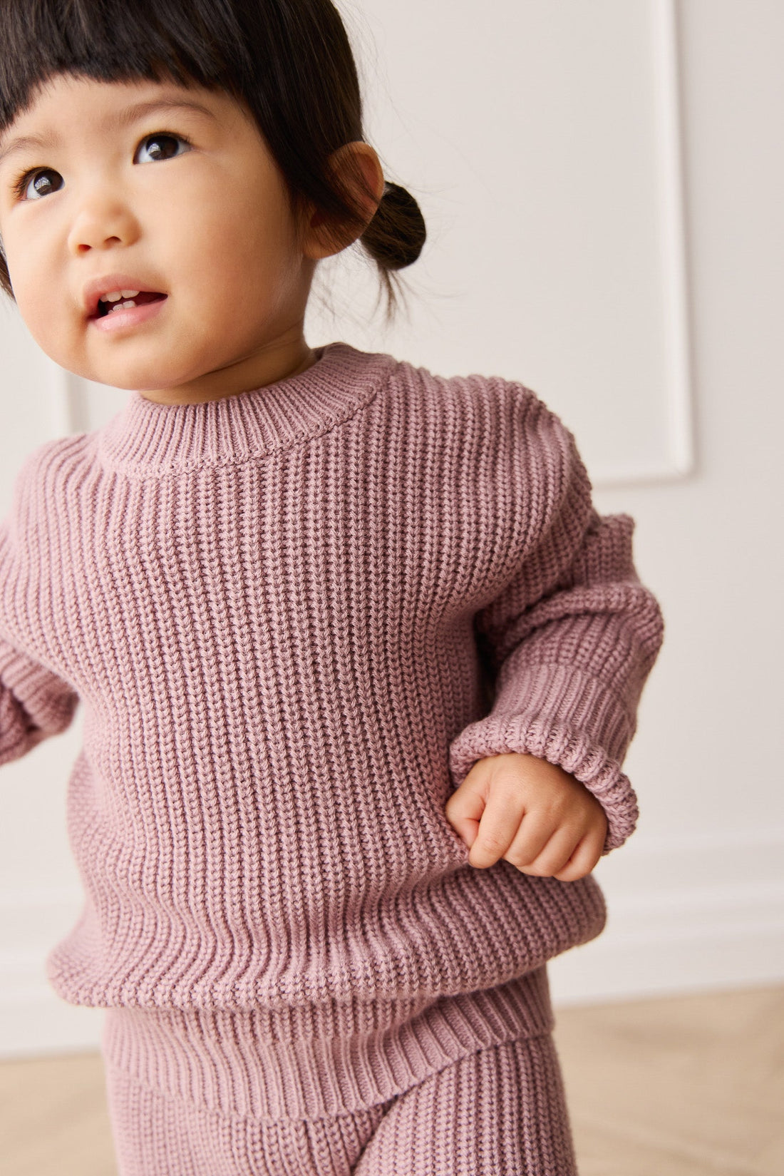 Morgan Jumper - Vintage Lilac Childrens Jumper from Jamie Kay Australia
