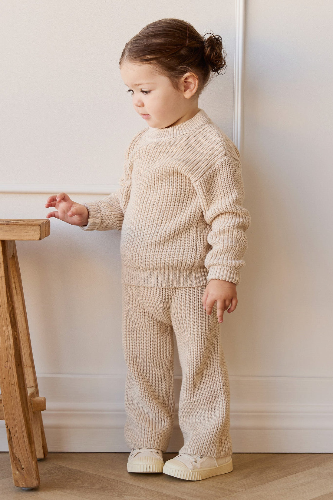 Morgan Pant - Rosewater Marle Childrens Pant from Jamie Kay Australia