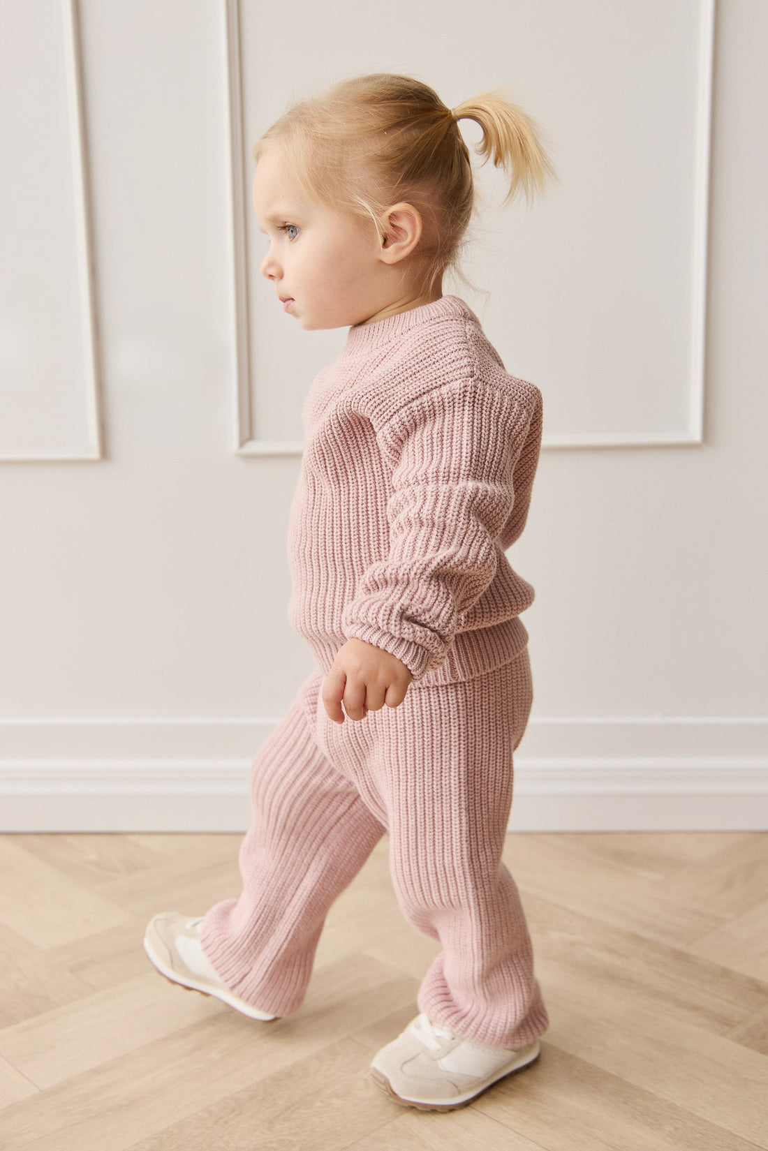 Morgan Jumper - Cocoon Pink Childrens Jumper from Jamie Kay Australia