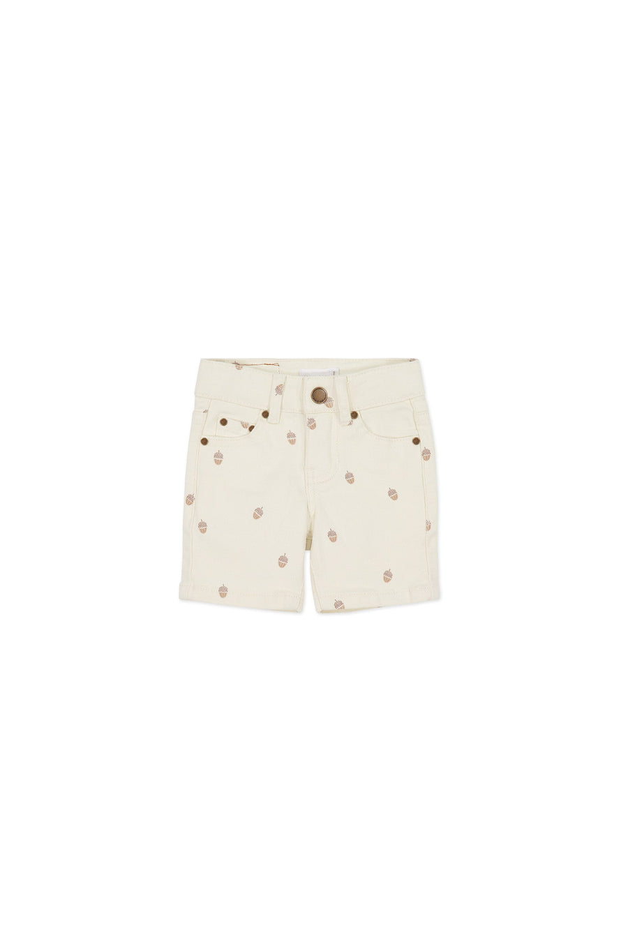 Noah Short - Acorns Tofu Natural Childrens Short from Jamie Kay Australia