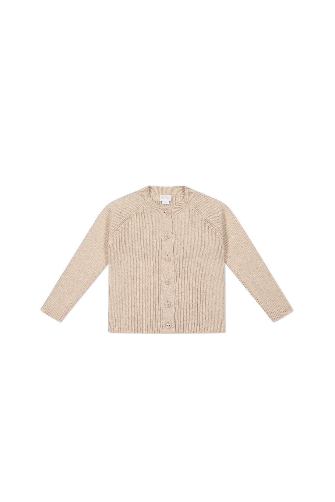 Noelle Cardigan - Oatmeal Marle Childrens Cardigan from Jamie Kay Australia