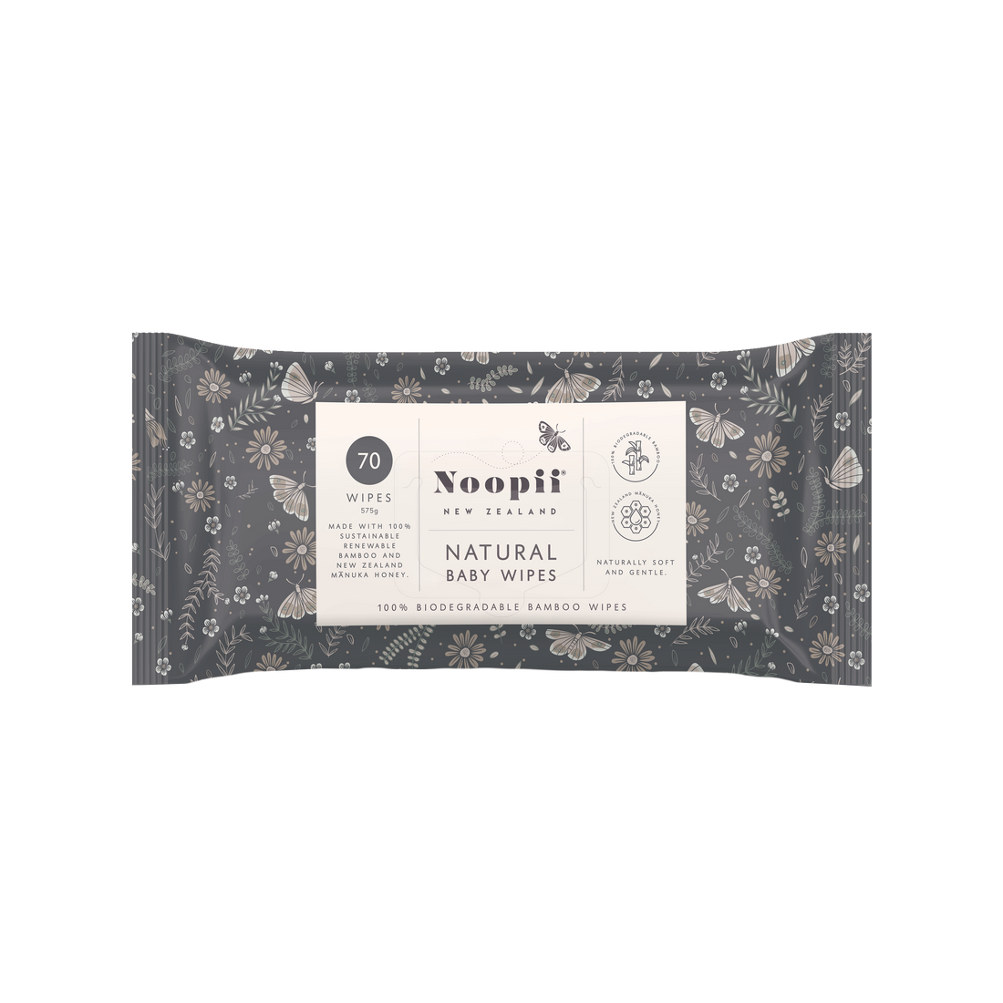 Noopii® Natural Baby Wipes Childrens Wipes from Jamie Kay Australia