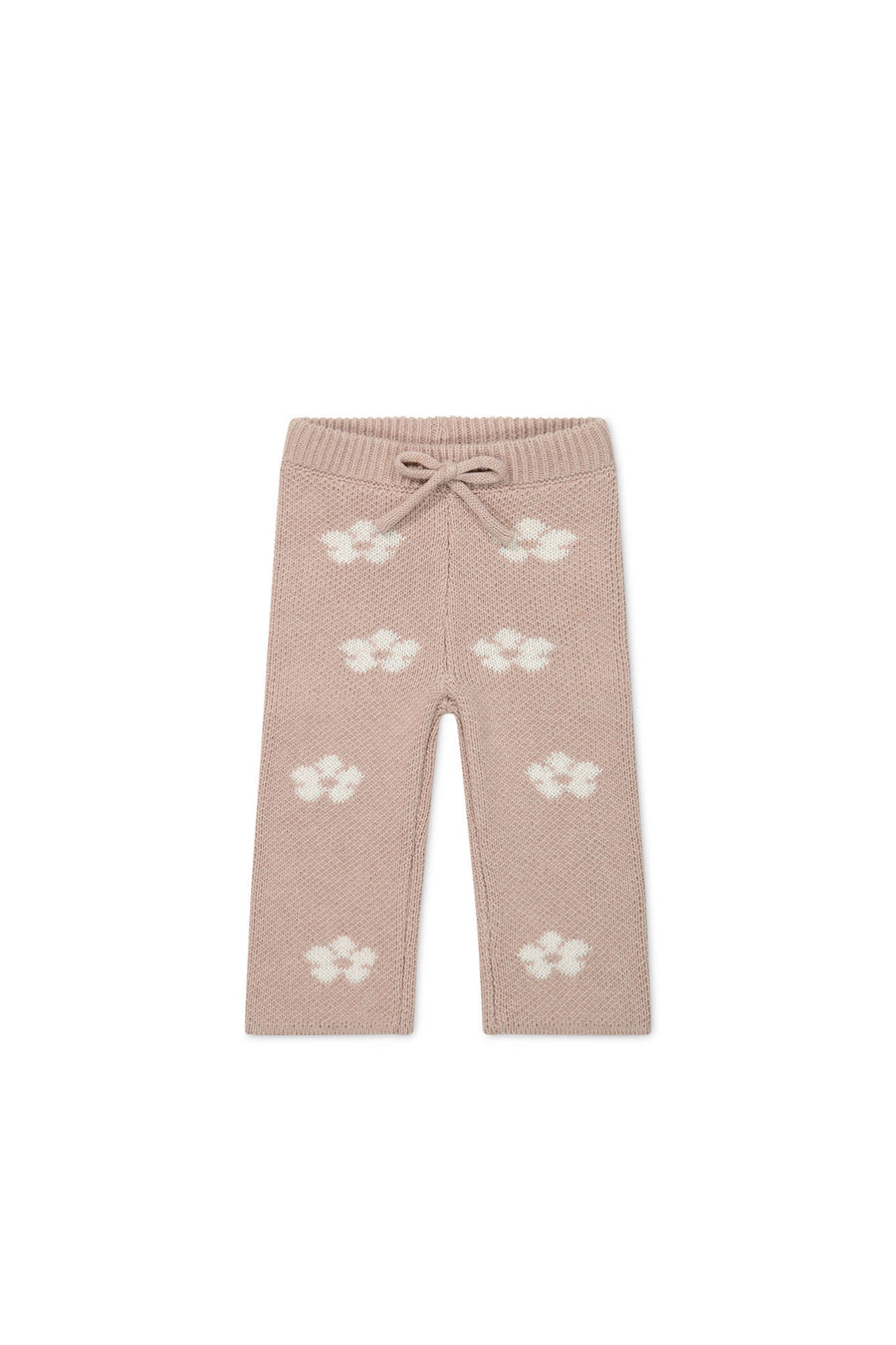 OG Morgan Knit Pant - Frankie Knit Rose Childrens Pant from Jamie Kay Australia