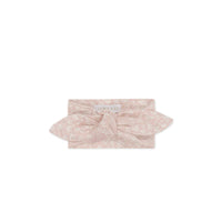 Organic Cotton Headband - Rosalie Field Rose Childrens Headband from Jamie Kay Australia