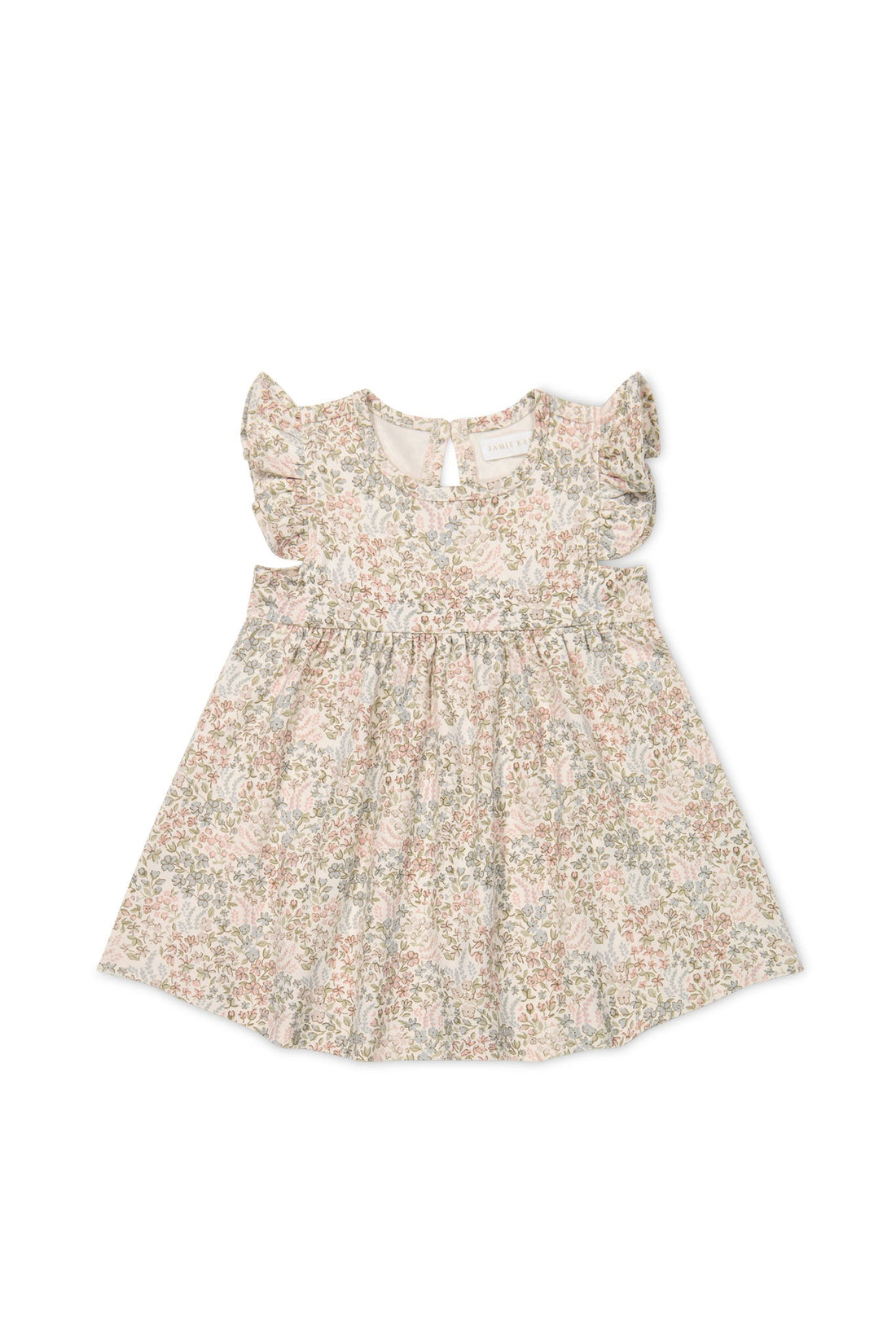 Organic Cotton Ada Dress - April Glacier Childrens Dress from Jamie Kay Australia