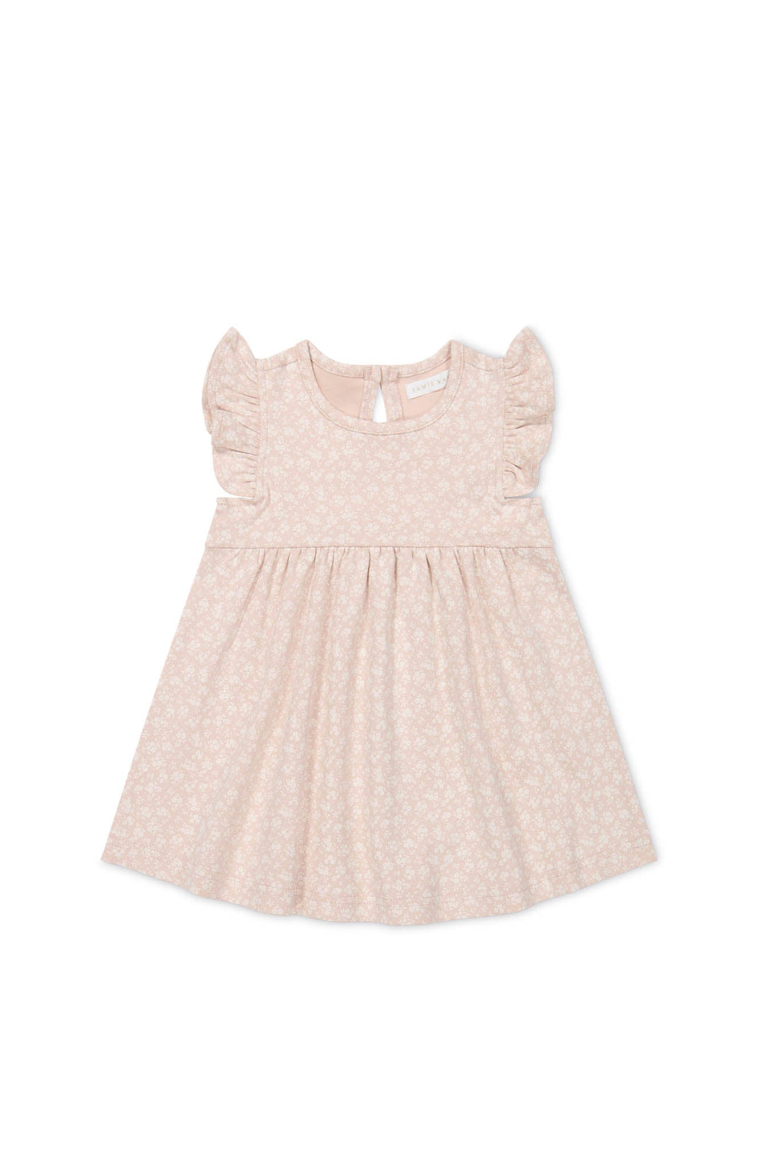 Organic Cotton Ada Dress - Rosalie Field Rose Childrens Dress from Jamie Kay Australia