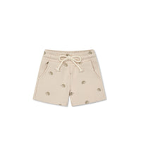 Organic Cotton Andy Short - Henry Hedgehog Birch Childrens Short from Jamie Kay Australia