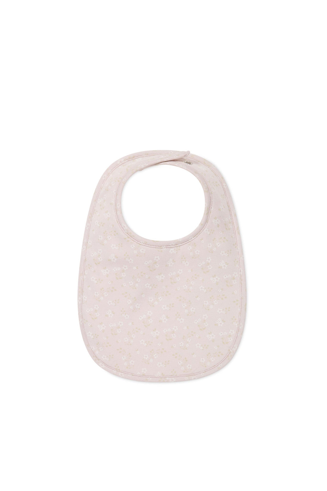 Organic Cotton Bib - Addie Lilac Childrens Bib from Jamie Kay Australia