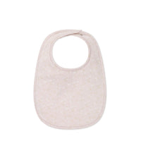 Organic Cotton Bib - Addie Lilac Childrens Bib from Jamie Kay Australia