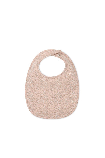 Organic Cotton Bib - Amber Rose Childrens Bib from Jamie Kay Australia