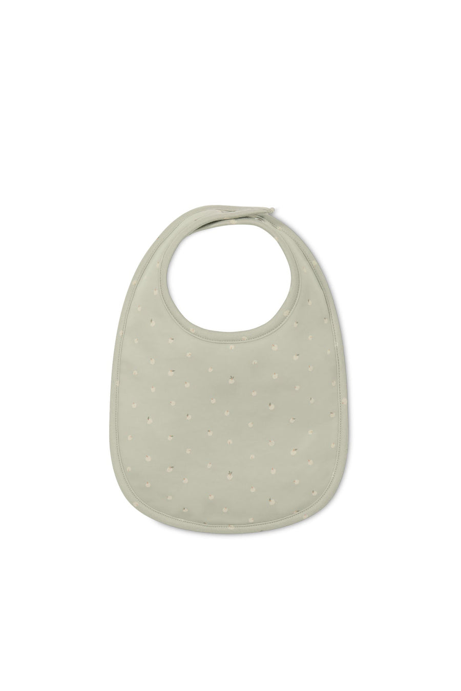 Organic Cotton Bib - Fresh Apples Abbey Stone Childrens Bib from Jamie Kay Australia