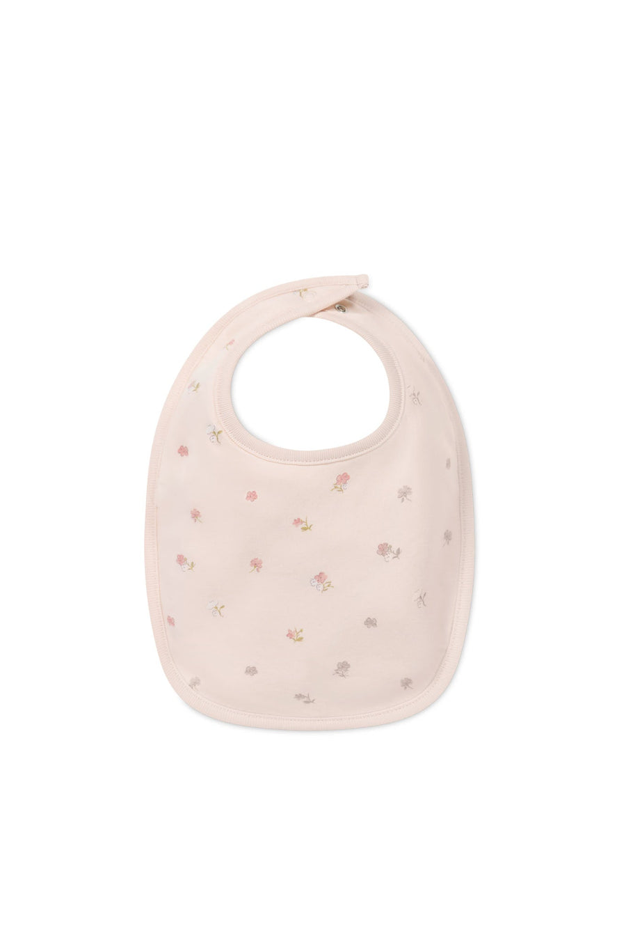 Organic Cotton Bib - Meredith Morganite Childrens Bib from Jamie Kay Australia