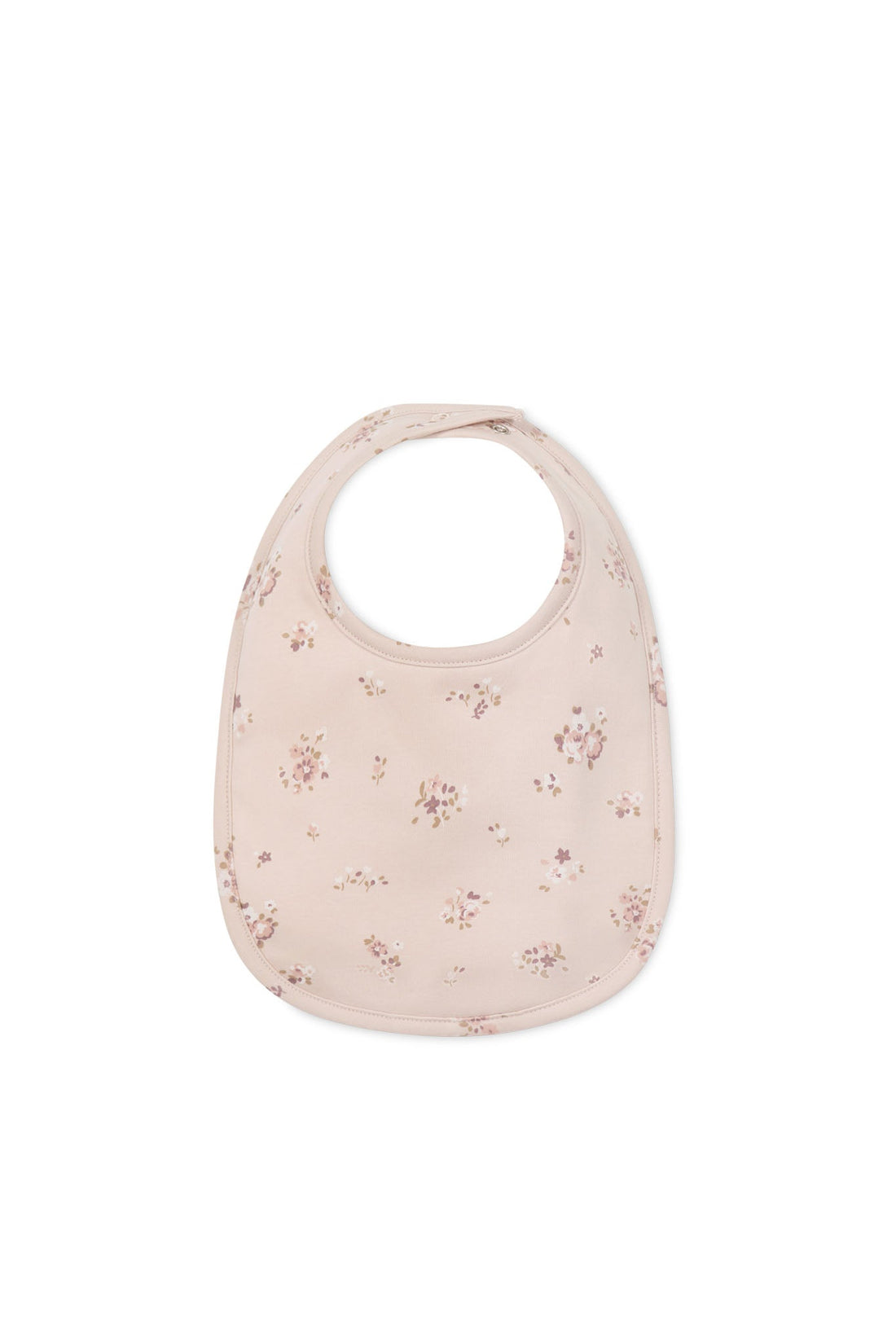 Organic Cotton Bib - Petite Fleur Soft Peony Childrens Bib from Jamie Kay Australia