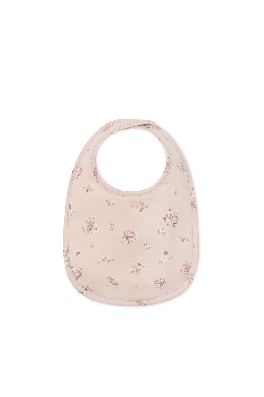 Organic Cotton Bib - Petite Fleur Soft Peony Childrens Bib from Jamie Kay Australia