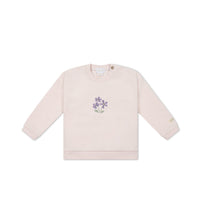 Organic Cotton Bobbie Sweatshirt - Rosewater Childrens Top from Jamie Kay Australia