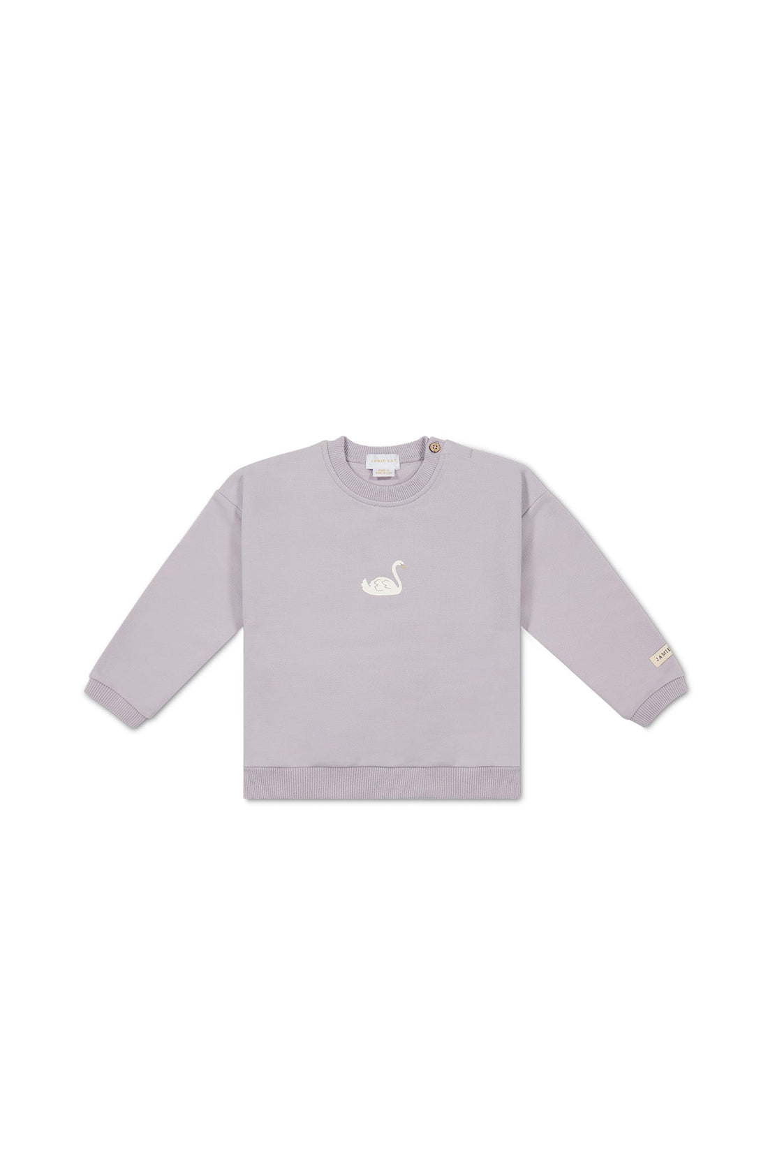 Organic Cotton Bobbie Sweatshirt - Starling Childrens Top from Jamie Kay Australia