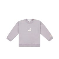 Organic Cotton Bobbie Sweatshirt - Starling Childrens Top from Jamie Kay Australia