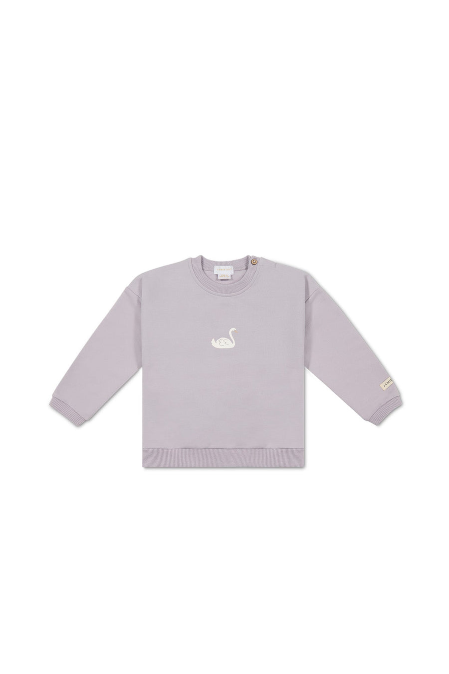 Organic Cotton Bobbie Sweatshirt - Starling Childrens Top from Jamie Kay Australia