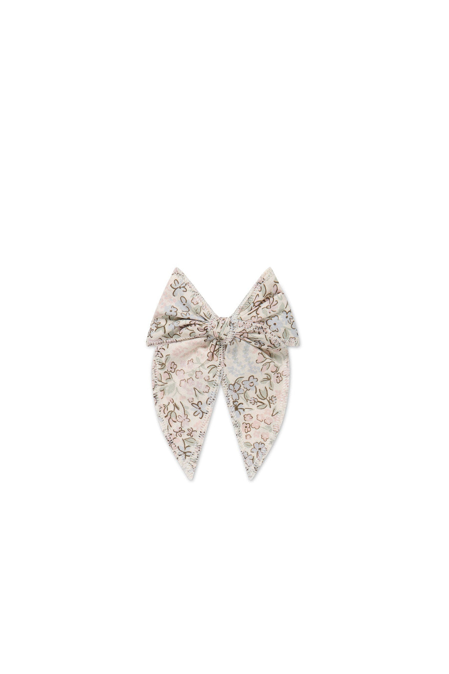 Organic Cotton Bow - April Harbour Childrens Hair Bow from Jamie Kay Australia