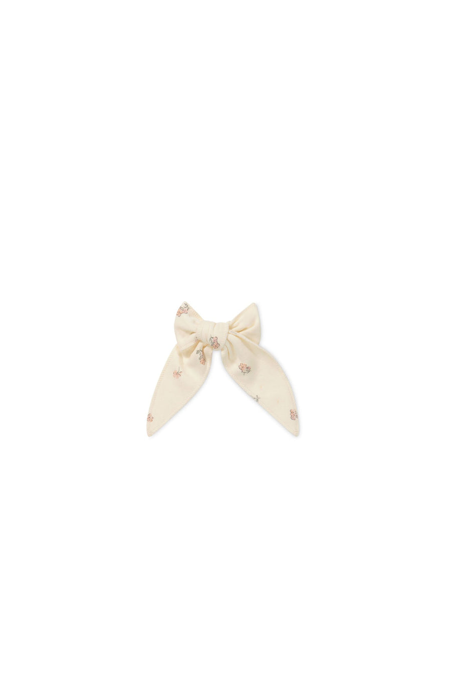 Organic Cotton Bow - Meredith Egret Childrens Bow from Jamie Kay Australia