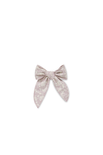 Organic Cotton Bow - Sadie Luna Childrens Hair Bow from Jamie Kay Australia